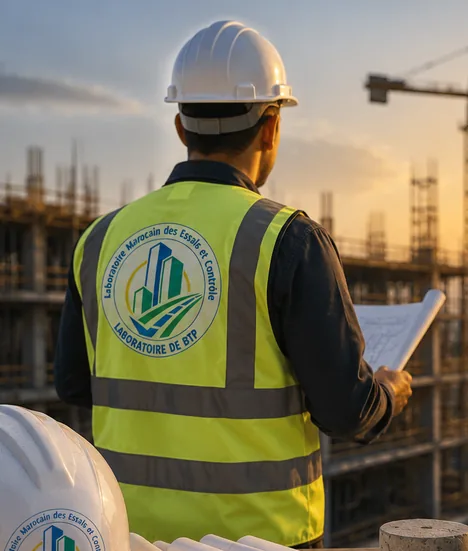 Ingénieur LMEC sur chantier