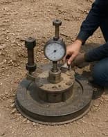 Essai de chargement à la plaque