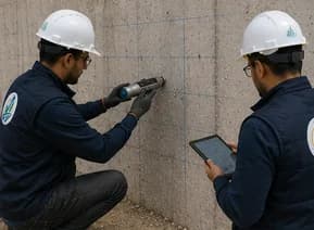 Contrôle du béton en place