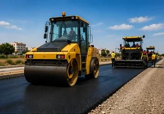 Compactage d’un enrobé routier
